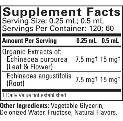Extracto Orgánico de Equinácea para Bebés y Niños