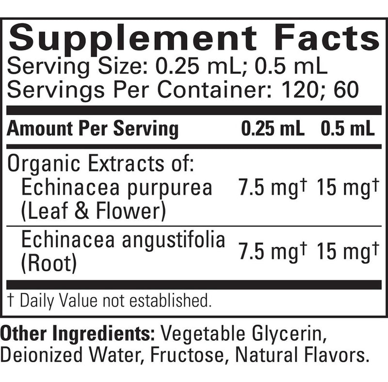 Extracto Orgánico de Equinácea para Bebés y Niños