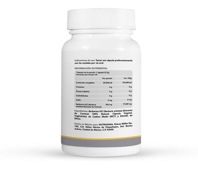 Berberina En Cápsulas 2 Pack Nutrasana