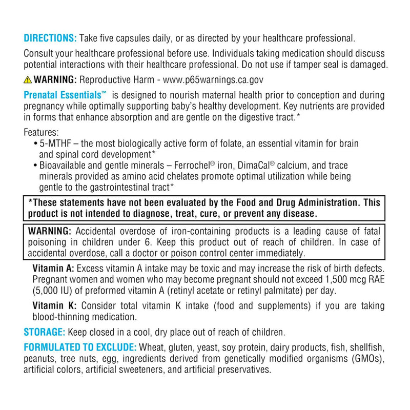 Prenatal Essentials
