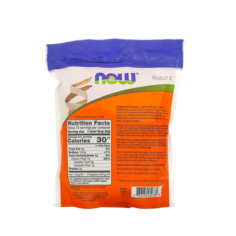 Whole Psyllium Husks (Fibra)