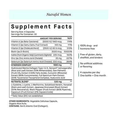 Nutrafol Women (Crecimiento Capilar)