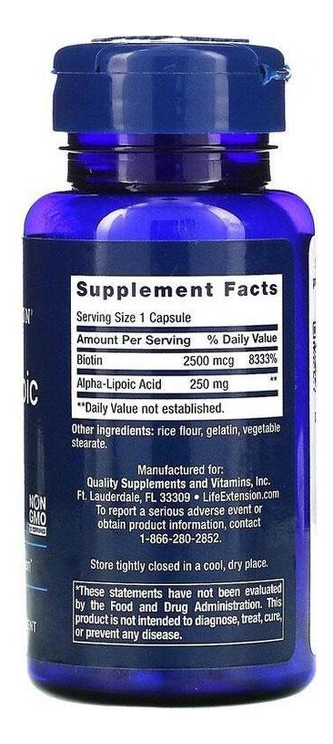 Alpha- Lipoic Acid With Biotin