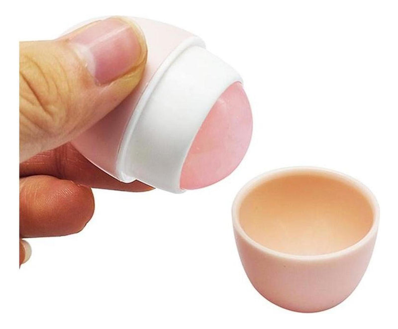 Gua Sha Roll-on Para Masaje De Ojos Rosa