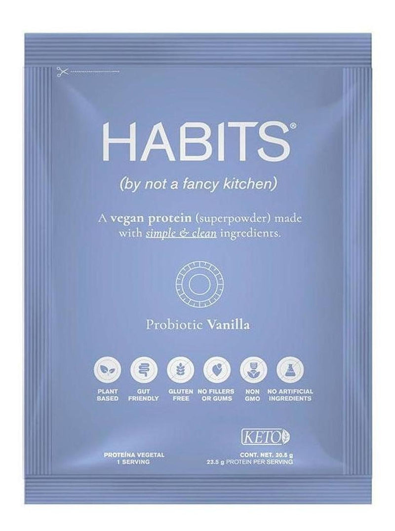 Proteína Habits Vainilla (Caja de Sachets)