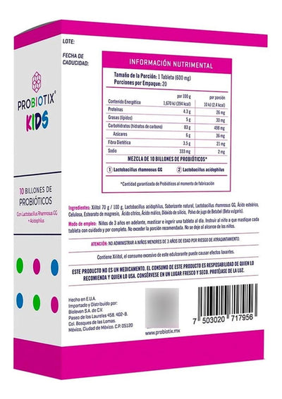 Probiotix Kids (Probióticos para Niños)